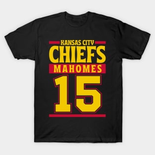 Kansas City Chiefs Mahomes 15 American Football Team T-Shirt